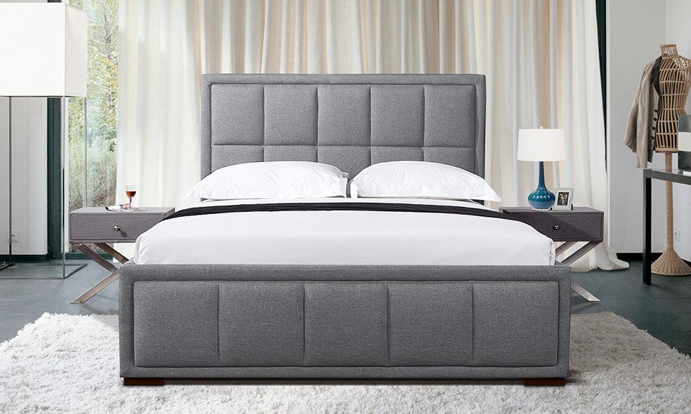 10 Modern Grey Bed Frames Our Top, Bed Frame Pieces Names