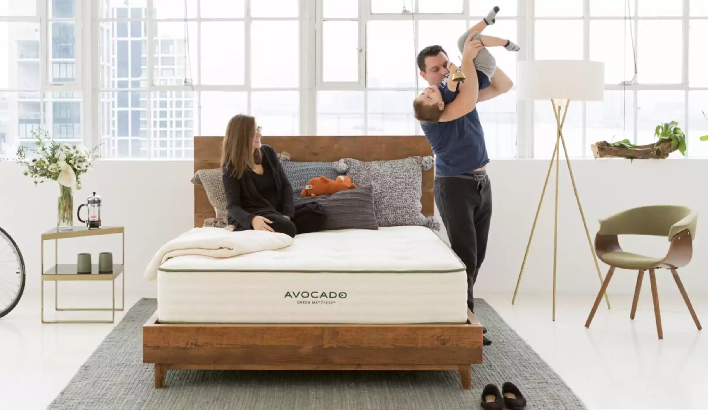 The Natural "Reclaimed" Wood Bed Frame