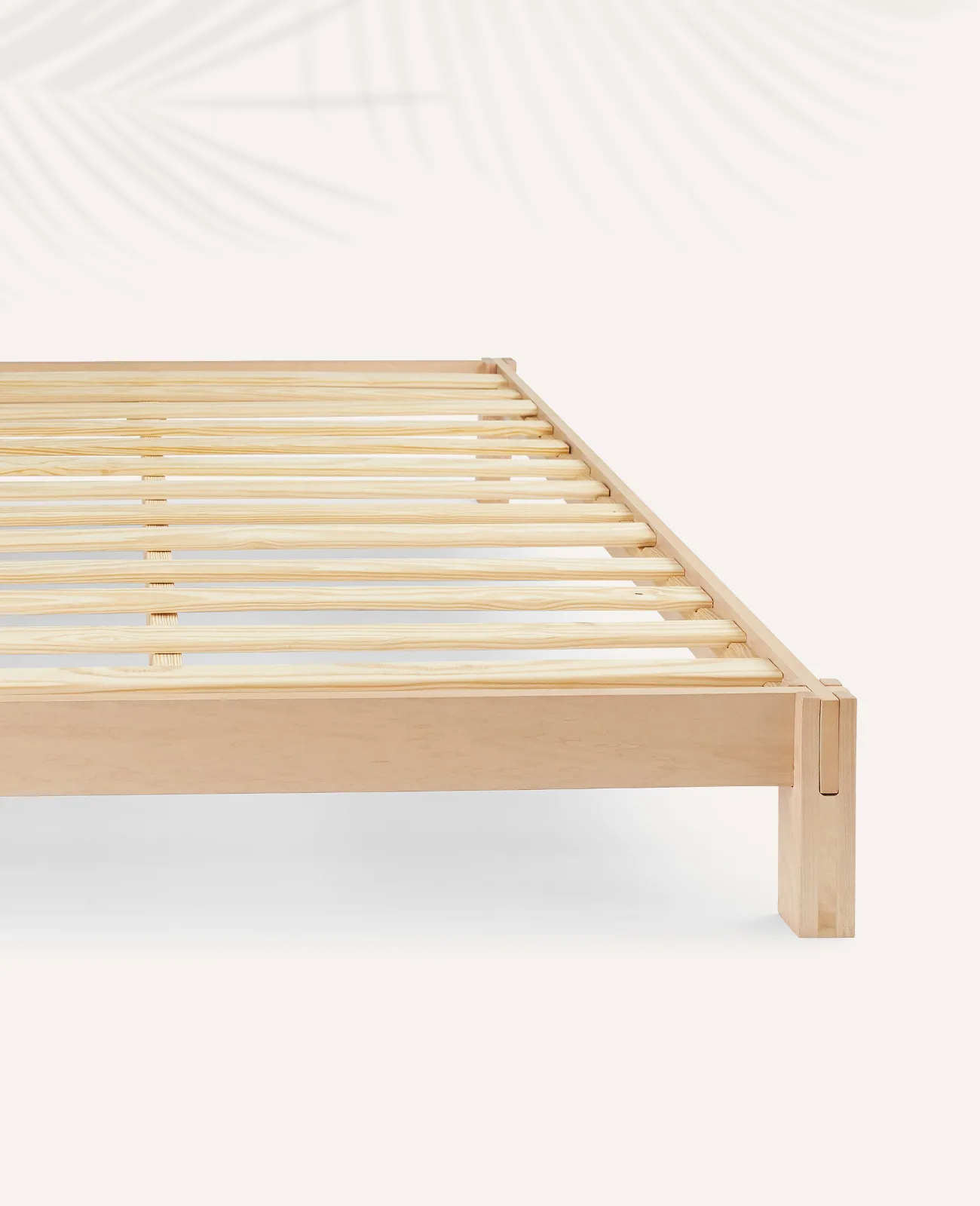 The Natural Wood Bed Frame by Birch