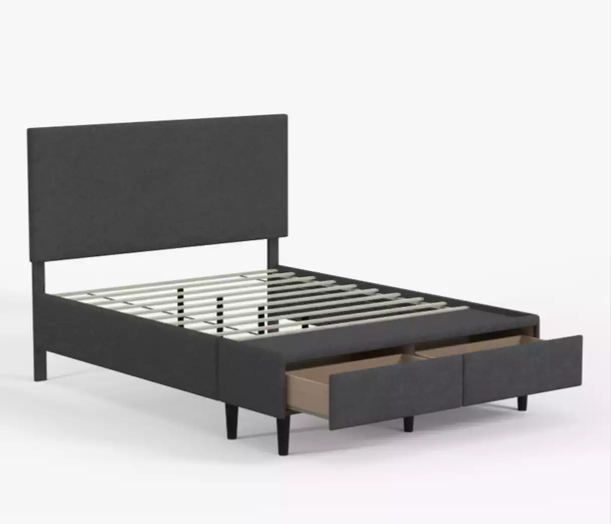 The Upholstered Storage Bed