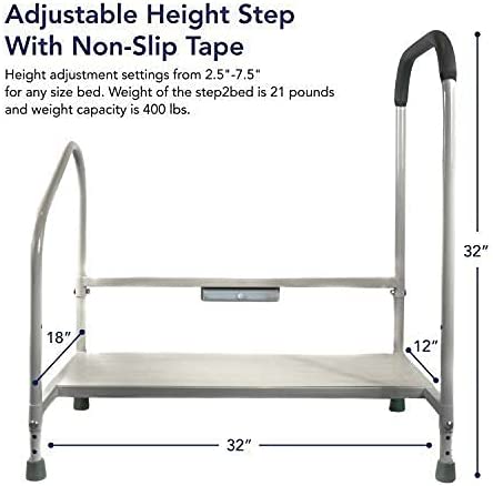 specs-for-senior-bed-rail-with-step
