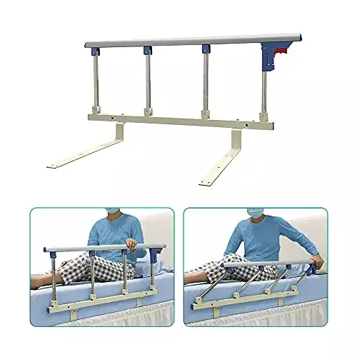 Collapsible Bed Side Grab Rail