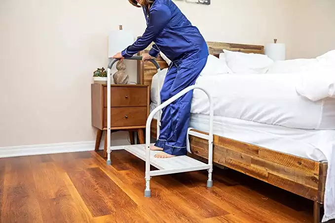 Bed Rail For Elderly with Adjustable Height by Step2Bed