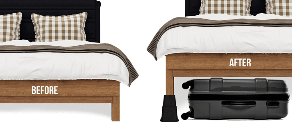 How To Raise a Bed Up Higher (Bed Risers & Alternatives)