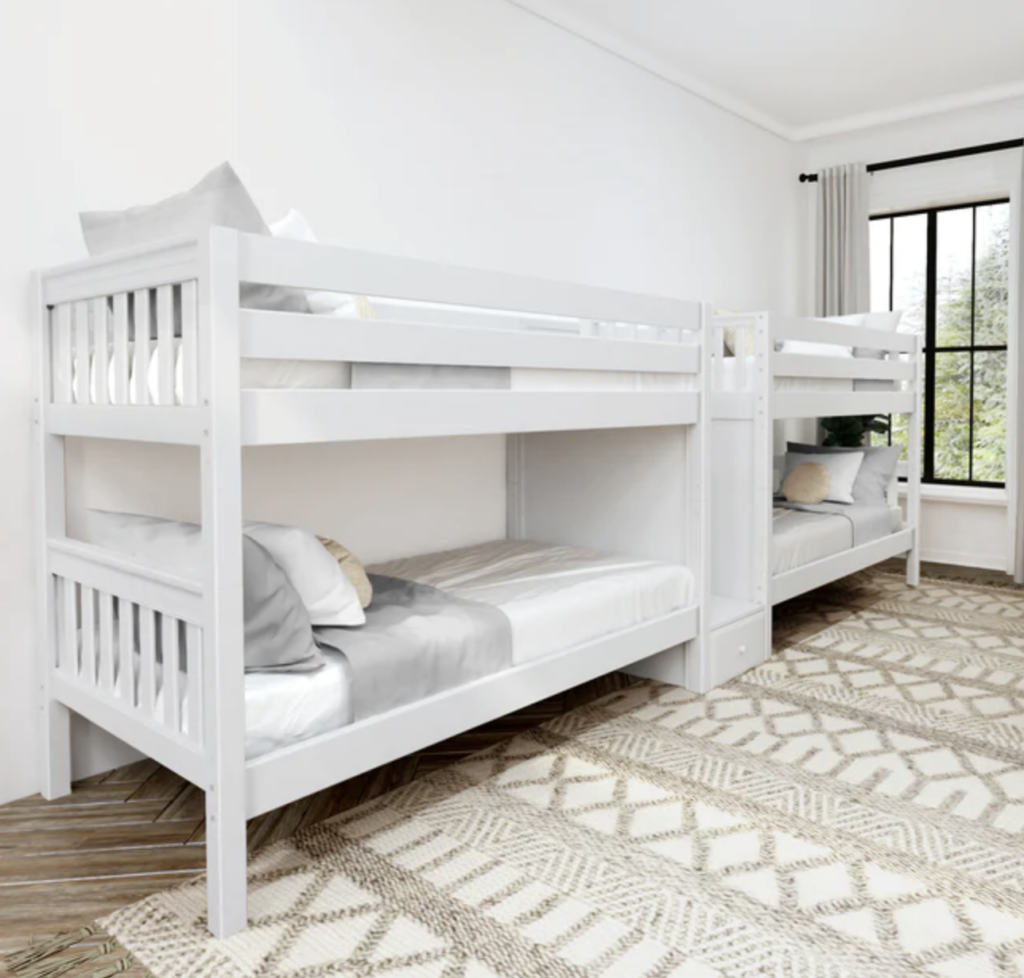 quad-bunk-bed-twin-xl-mattresses
