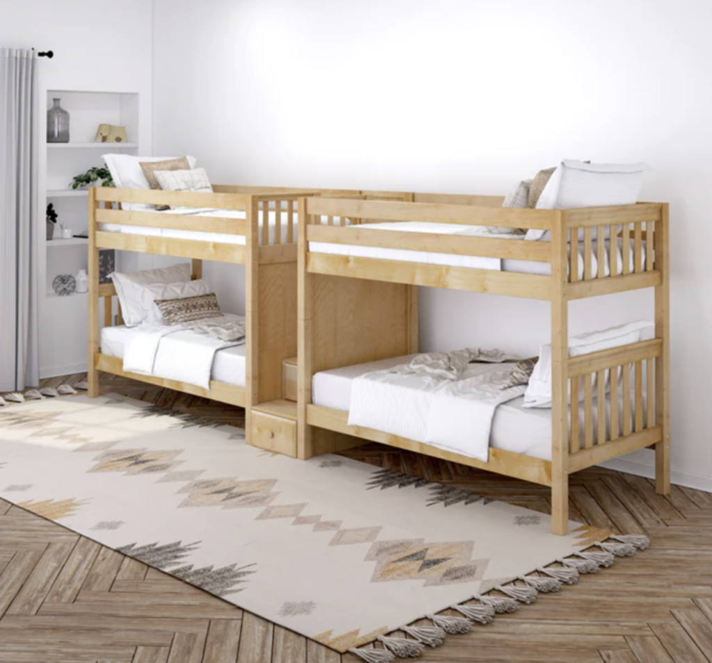 quad-bunk-twin-mattress-set-up