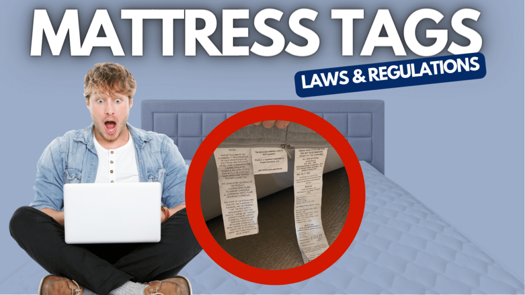 Mattress Tag Laws (Explained) Is it Illegal to Remove a Mattress Tag?